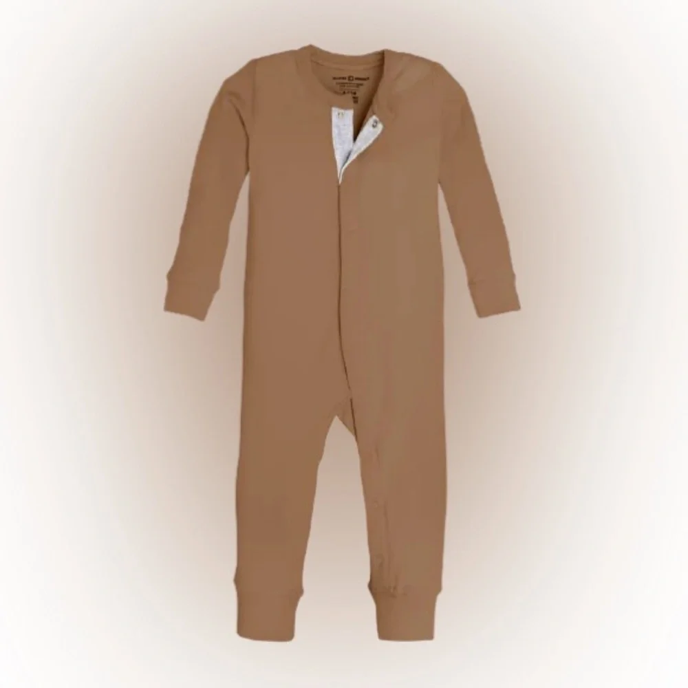 Organic Cotton Footless Sleeper - Cider